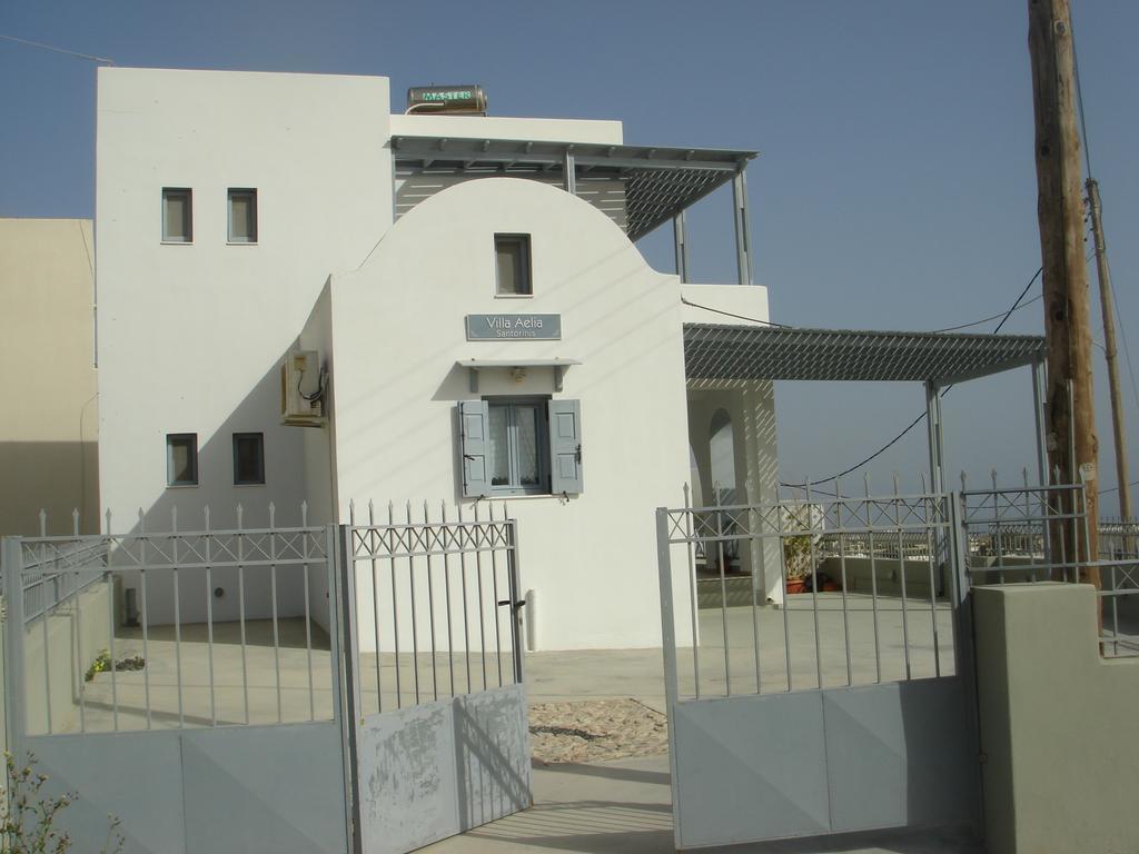 Villa Aelia Santorini Vóthon Buitenkant foto