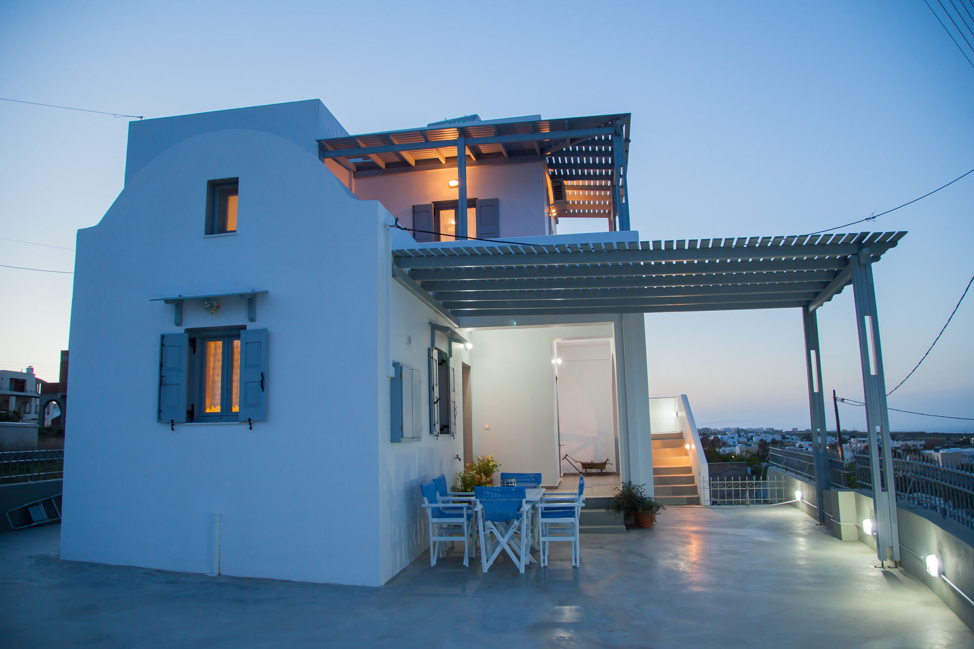 Villa Aelia Santorini Vóthon Buitenkant foto