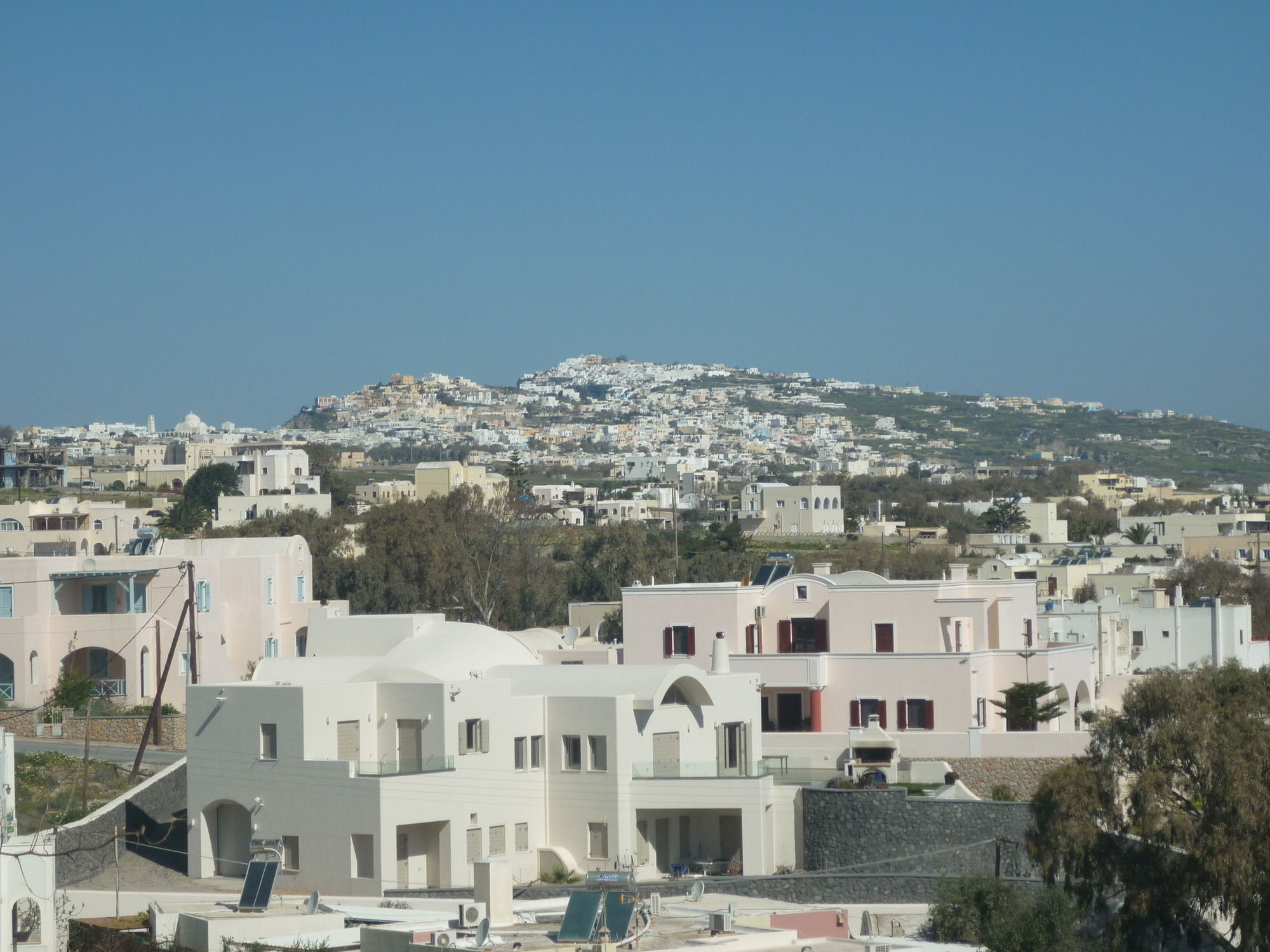 Villa Aelia Santorini Vóthon Buitenkant foto